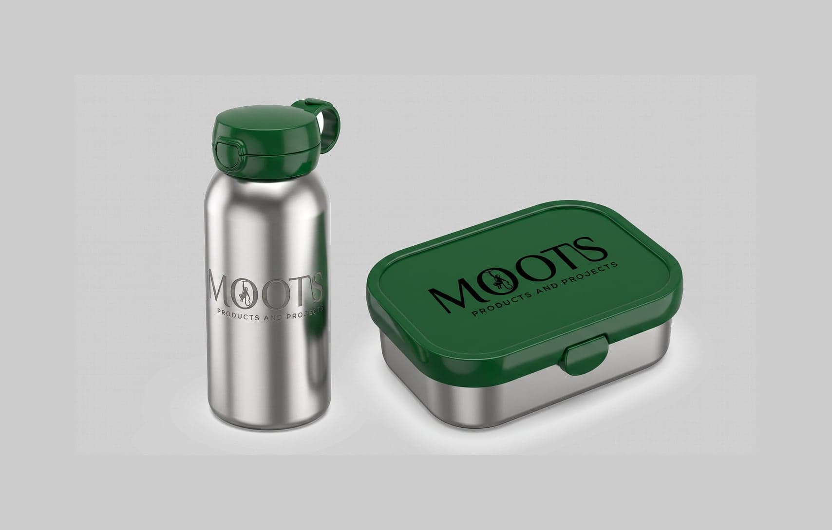 Bottle and lunchbox